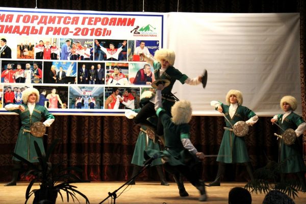Чествование Олимпийского чемпиона Садулаева А.Б. -РИО 2016 г.