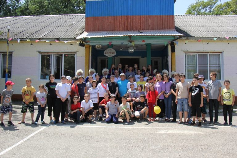 Благотворительный концерт в ДОЛ «Орлёнок»