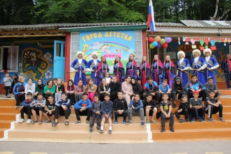 Концерт для детей в ДОЛ «Костер»