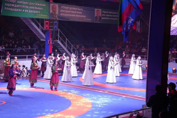 Открытие  XXVI Международных соревнований по вольной борьбе